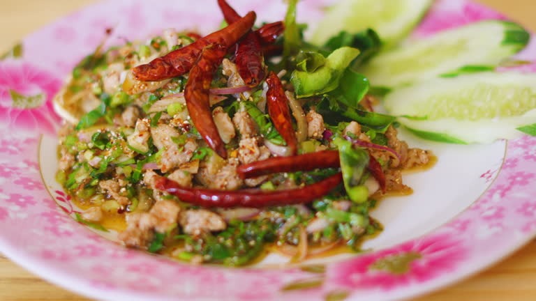 Tangy Spicy Pork Spine Soup with Rich Broth